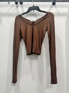 Joah Brown cropped shirt